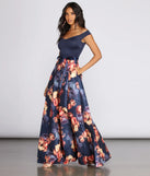 Tatianna Floral Gown