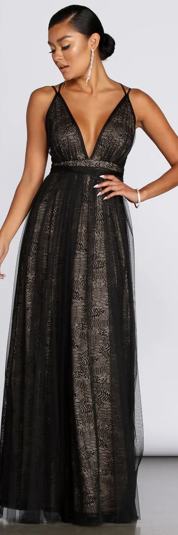 Lauren Rose Tulle Dress