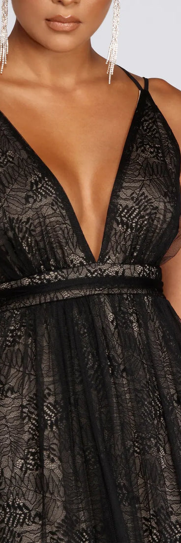 Lauren Rose Tulle Dress