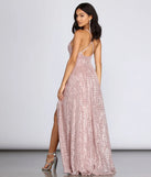 Larissa Formal Metallic Lurex Dress