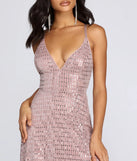 Larissa Formal Metallic Lurex Dress