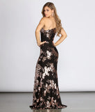 Talia One Shoulder Formal Sequin Dress