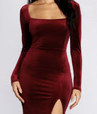 Coretta Velvet Evening Gown