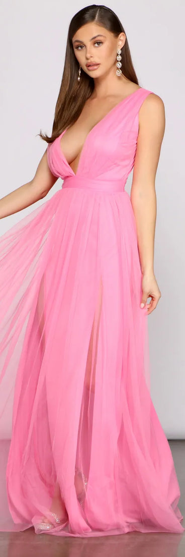 Bridget Double Slit Dress