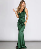 Adeline Formal Satin Dress