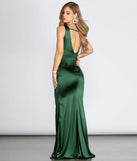 Adeline Formal Satin Dress