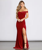 Enya Velvet Glitter Mermaid Dress