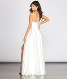 Vianney Formal Satin Dress