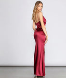 Zora Formal Satin Dress