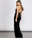 Cami Formal Velvet and Pearl Dress