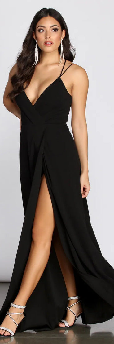 Rosanna Crepe A-Line Dress