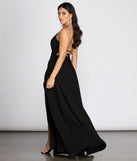 Rosanna Crepe A-Line Dress
