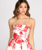 Kamala Floral High Low Dress