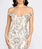 Clara Sequin Off Shoulder Dress