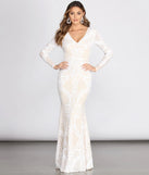 Misha Sequin Mermaid Dress