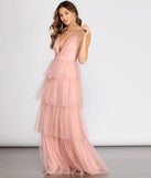 Perrie Formal Layered Tulle Dress