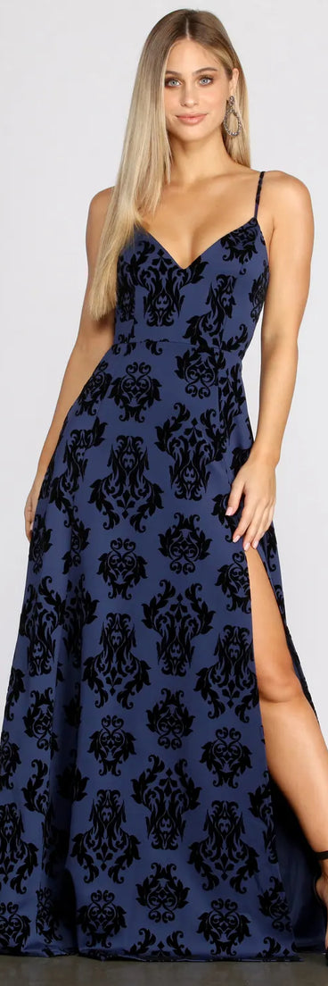 Leila Scuba A-Line Dress