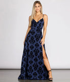 Leila Scuba A-Line Dress