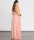 Tatyana Tulle Ruffle A-Line Dress