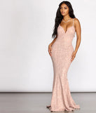 Vivian Textured Sequin Mermaid Dress