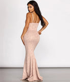 Vivian Textured Sequin Mermaid Dress