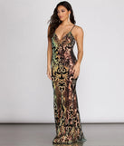 Joy Iridescent Sequin Mermaid Dress