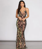 Joy Iridescent Sequin Mermaid Dress