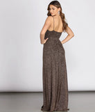 Isla Formal Glitter A-Line Dress