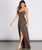 Isla Formal Glitter A-Line Dress