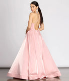 Toni Low Back A-Line Dress