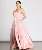 Toni Low Back A-Line Dress