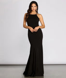 Adalee Formal Applique Mermaid Dress