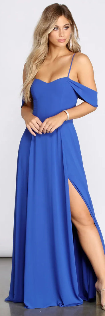 Asha Lace Up Back A Line Dress