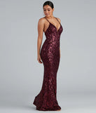 Gwendolyn Cross-Back Sequin Dress