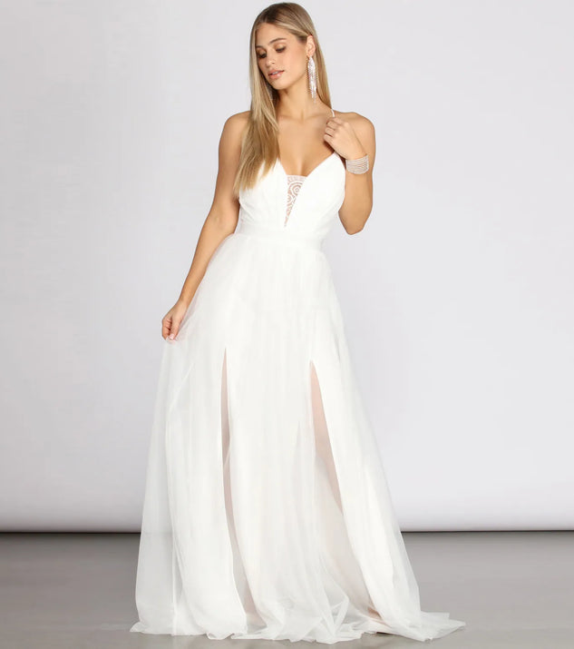 Maxine A-Line Tulle Dress