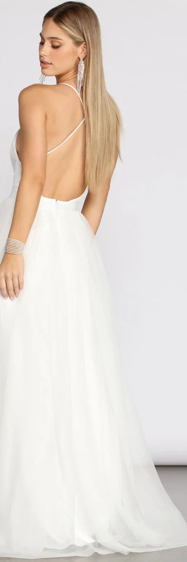 Maxine A-Line Tulle Dress