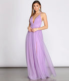 Jodi Tulle A-Line Dress