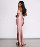 Lisi Off Shoulder Mermaid Dress