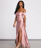 Lisi Off Shoulder Mermaid Dress