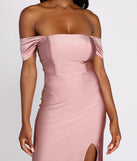 Lisi Off Shoulder Mermaid Dress