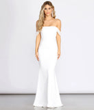 Kalel Off The Shoulder Mermaid Dress