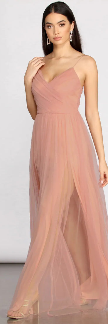 Devon Tulle A-Line Dress