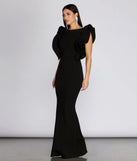 Amelida Long Slim Evening Gown