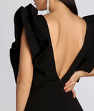 Amelida Long Slim Evening Gown