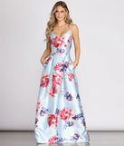 Geneva Cross Back A-Line Dress