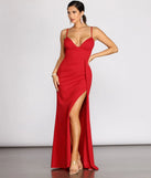Emmy Crepe Ruched Wrap Dress