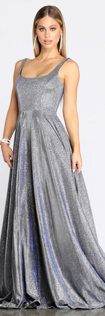 Ivy Formal Glitter A-Line Dress