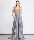 Ivy Formal Glitter A-Line Dress