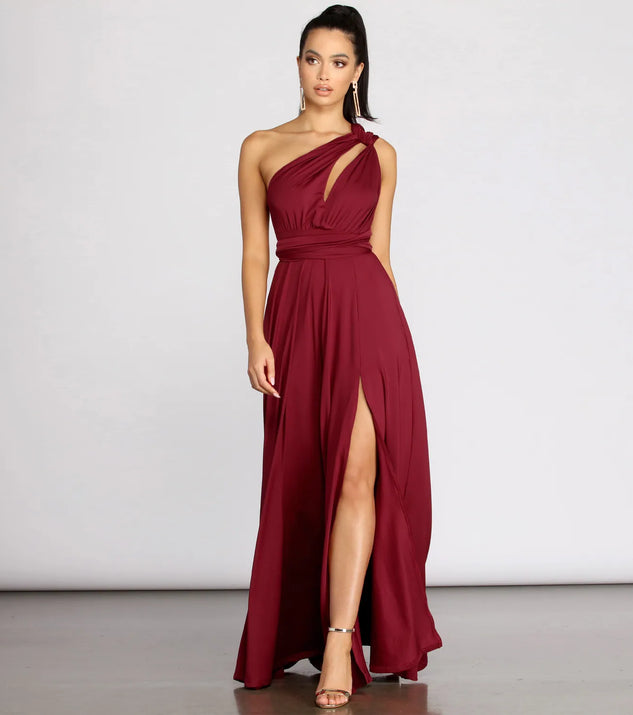 Harley Convertible Ties A-Line Dress