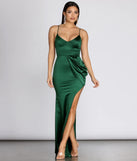 Ellen Formal Satin Dress
